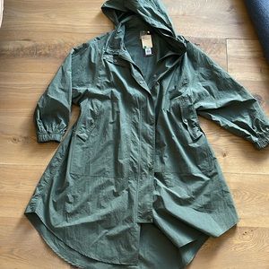 CALIA by Carrie Underwood women’s Journey Trench-coat. Size S/M Thyme